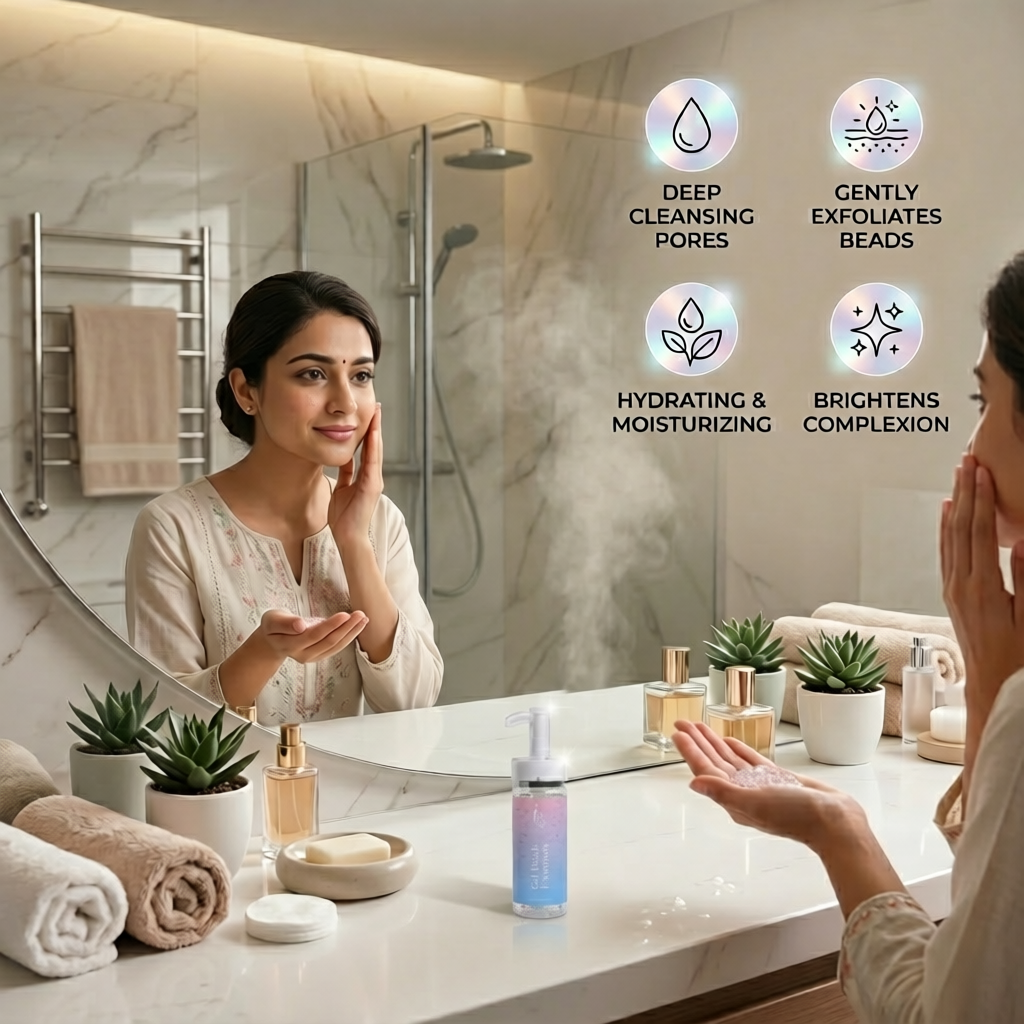 Zar e Sham Gel Beads Facewash