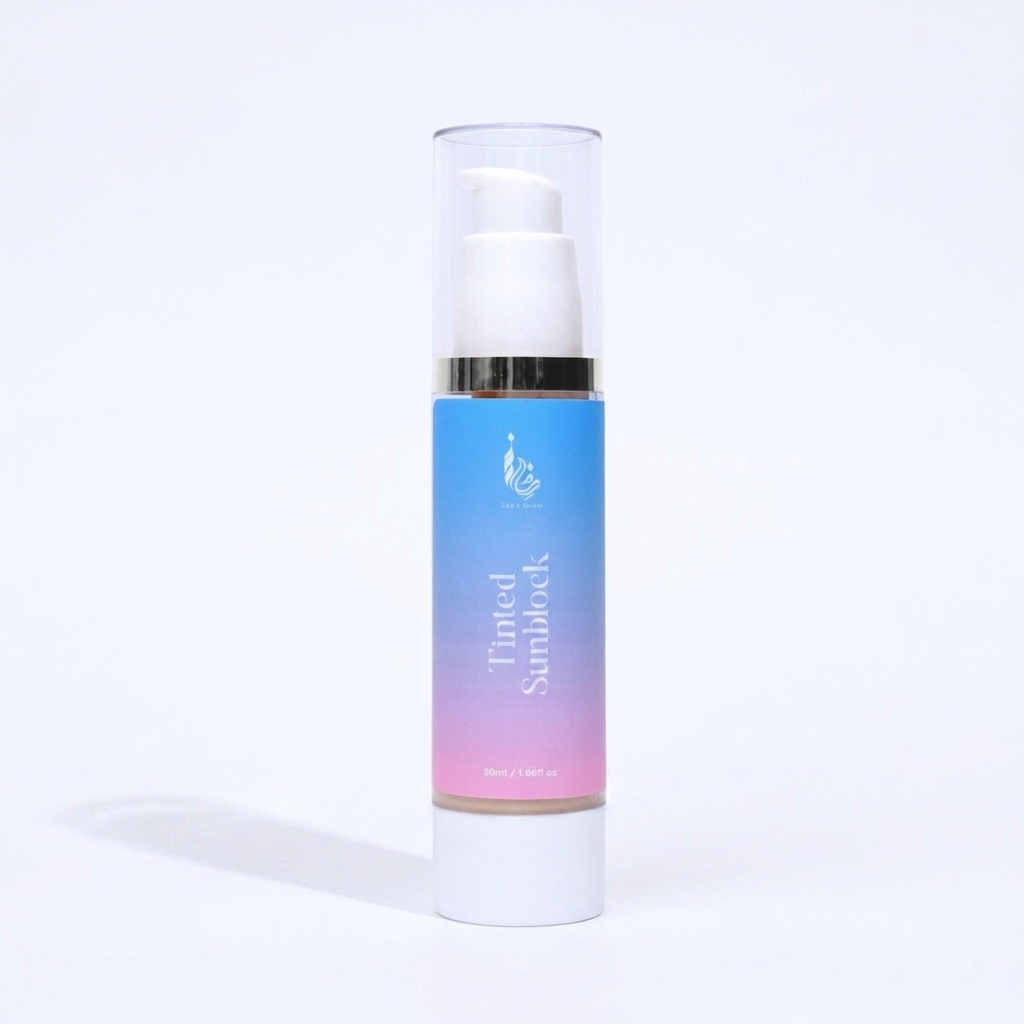 Zar e Sham Tinted Sunscreen (SPF 50+) PA+++
