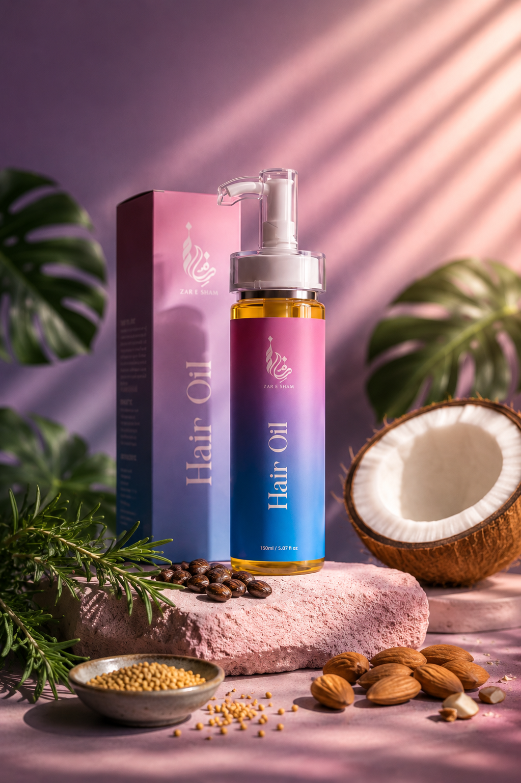 Zar e Sham Hair Oil (All in One)